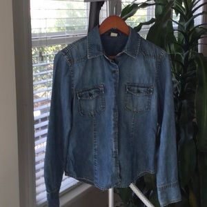 JCrew demin shirt